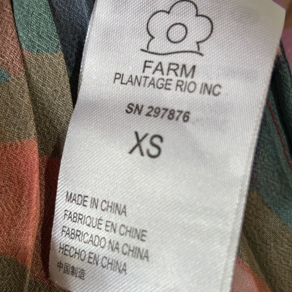 FARM Rio Colorful Pleated Blouse - Picture 8 of 10